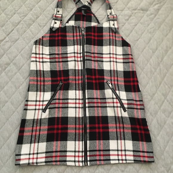 Plaid Pinny / Overall Dress - Picture 1 of 2